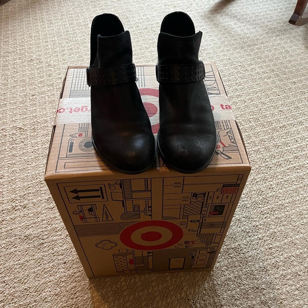 Sorel Black Ankle Boots